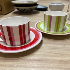 レトロな食器の画像
