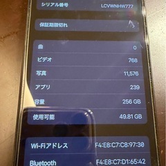Apple iPhone15Pro 256㎇　BLACK  Titanium 美品
の画像