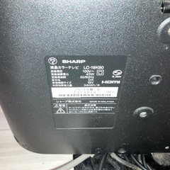SHARP LC-19K90の画像