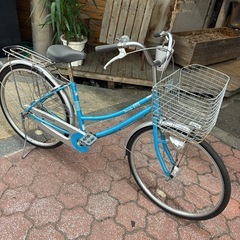 26インチ　シティーバイク　自転車　オートライト付の画像