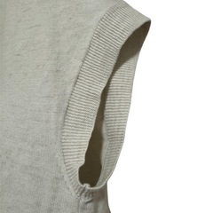 【タング】ベージュ ノースリーブ トップス Mの画像