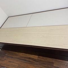 セミシングル収納ベッドの画像