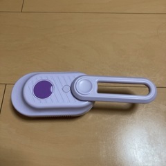 ⭐️スチーム機能付き 猫ブラシ 稼働可能なハンドル付き USB充電　新品未使用⭐️の画像