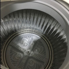 SHARP ES-GE6C（6kg）シャープ洗濯機2019年製&洗濯機ラック&洗濯機かさ上げ台 防振・防音ゴムマット 一式の画像