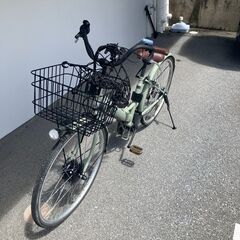 電動アシスト自転車 26インチ 折りたたみ シマノ6段変速 リチウムイオンバッテリー7.8Ah 最大40km走行の画像