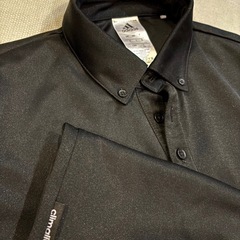 【美品】adidas アディダス 半袖ポロシャツ メンズXS（150〜160相当）ブラックの画像