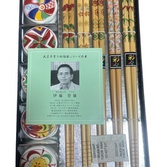 【新品未使用】お箸、箸置き5組セットの画像