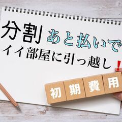  ⭐️法人契約可、個人契約可💕初期費用分割相談可🎵フリーレント（初月賃料無料）、敷金なし、礼金なし、仲介手数料なしで初期費用節約🎶💕家族の一員わんちゃん猫ちゃんと暮らせるお部屋🎵 - 不動産