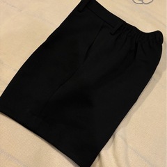 【美品】小学校 制服ズボン ショートパンツ 160A✨冬用・洗い替えに！名前記入ありの画像