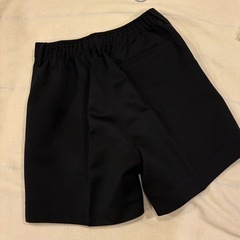 【美品】小学校 制服ズボン ショートパンツ 160A✨冬用・洗い替えに！名前記入ありの画像