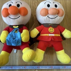 アンパンマン ぬいぐるみ フィギュア おもちゃ 2体セット
の画像
