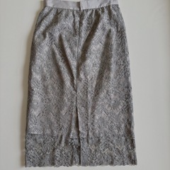 【美品】ROPE’ mademoiselle レースタイトスカート 38サイズの画像