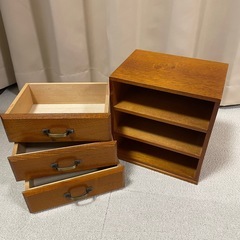 kusanagi 三段小物入れ　収納　アンティークの画像