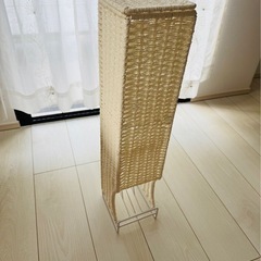 タワー型トイレットペーパー収納 (ライラ ナチュラル) ニトリの画像