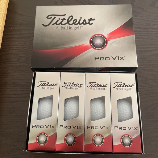 タイトリストプロv1x1ダース新品未使用品