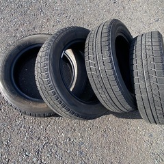 受け渡し決まりました！ブリヂストンスタッドレス155/65R14 VRX ４本セット　組み替え　組み込みします。 の画像