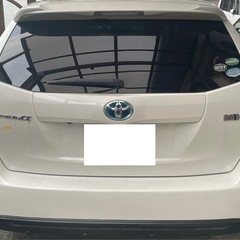 トヨタ　H27プリウスα  Gツーリング　希少な7人乗りの画像