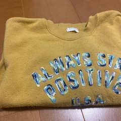 110サイズ　トレーナー　4枚の画像