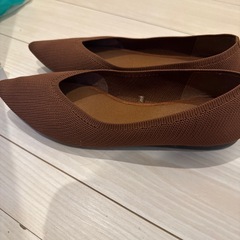 ウォッシャブルフラットパンプスの画像
