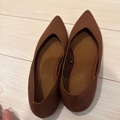 ウォッシャブルフラットパンプスの画像