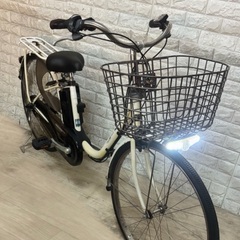 🌸超お買い得🌸美品🌸室内保管🌈バッテリー良好🌸パナソニック　ビビ　🌸電動自転車レッド23の画像