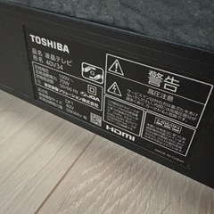 テレビ（ジャンク品）の画像