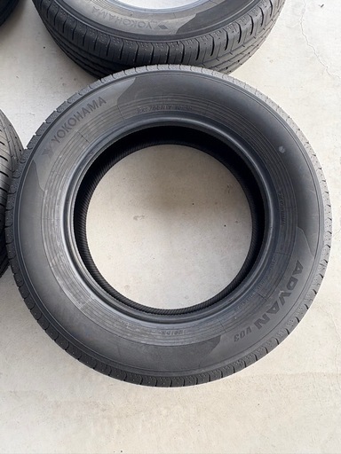 YOKOHAMA ADVAN V03 225/65R17 102H サマータイヤ4本★2025年製/新車外し★タイヤのみ