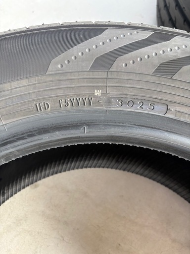 YOKOHAMA ADVAN V03 225/65R17 102H サマータイヤ4本★2025年製/新車外し★タイヤのみ