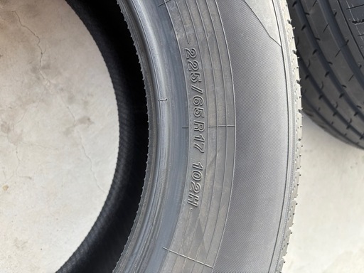 YOKOHAMA ADVAN V03 225/65R17 102H サマータイヤ4本★2025年製/新車外し★タイヤのみ