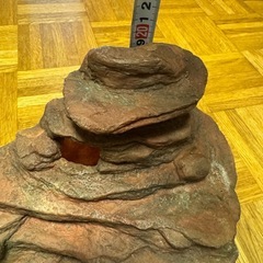 爬虫類 両生類 ロックシェルター 隠れ家 特大の画像