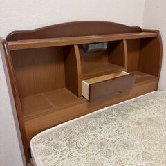 シングルベッドの画像