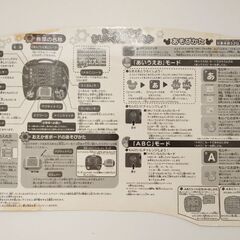 おしゃべりあいうえお　知育玩具　中古の画像