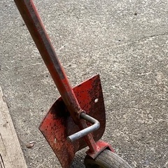 管理機用　尾輪付き 排土板の画像