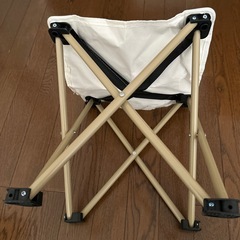 【1度使用】折りたたみ椅子　キャンプイス　の画像