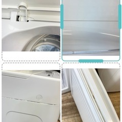 格安で配送設置まで👌🆗冷蔵庫&洗濯機分解洗浄済み✨電子レンジ‼️の画像