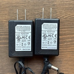 CAJ power blocks PB12DC92.1 ニ本セット　アダプターの画像