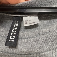 H&M グレータイトワンピース
 の画像
