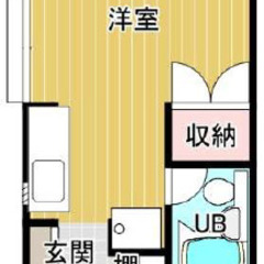 ⭐初期無料⭐ワンルーム・当月末まで家賃無料📢 19.87㎡…