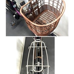 1年保証 送料無料　ブリヂストン　アシスタ　26インチ　紫色　電動アシスト自転車　g925の画像