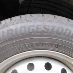 軽自動車用 155/80R13 タイヤ4本 ホイール付きの画像