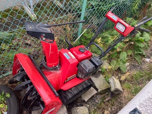 ホンダ小型除雪機