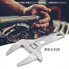 新品アルミ製　モンキーレンチ🔧　6-68mm ❗️基本バージョン‼️　の画像