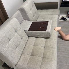 ニトリ　ソファーベッドの画像