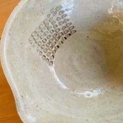 ⭐︎未使用⭐︎おしゃれ おろし付　深皿 大皿 ハンドメイドの画像