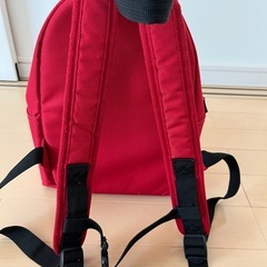 アーノルドパーマ　シンプル＆お洒落　赤　子ども　キッズ　リュックサックの画像