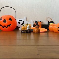 ハロウィン お菓子入れ フランケンシュタイン おまけ ハロウィングッズ（9点）の画像