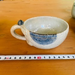 ⭐︎未使用⭐︎ 配達可
おしゃれスープマグ 茶碗 5枚セット　ハンドメイドの画像