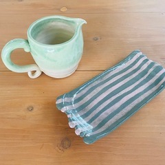⭐︎未使用⭐︎マグカップ&平皿セットおしゃれの画像