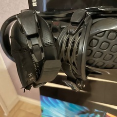 スノーボード板　バインディング付き　ブーツの画像