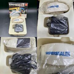M364　SUPER SEALER スーパーシーラー  ACアダプター付き　開封したビニール袋を簡単接着　単三電池2本でも使用可能　未使用保管品　動作未確認の画像